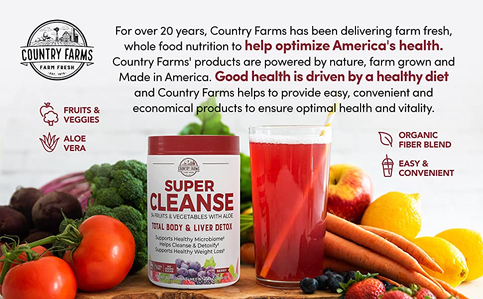 Country Farms Super Cleanse, Super Juice Cleanse - Stumbit Health